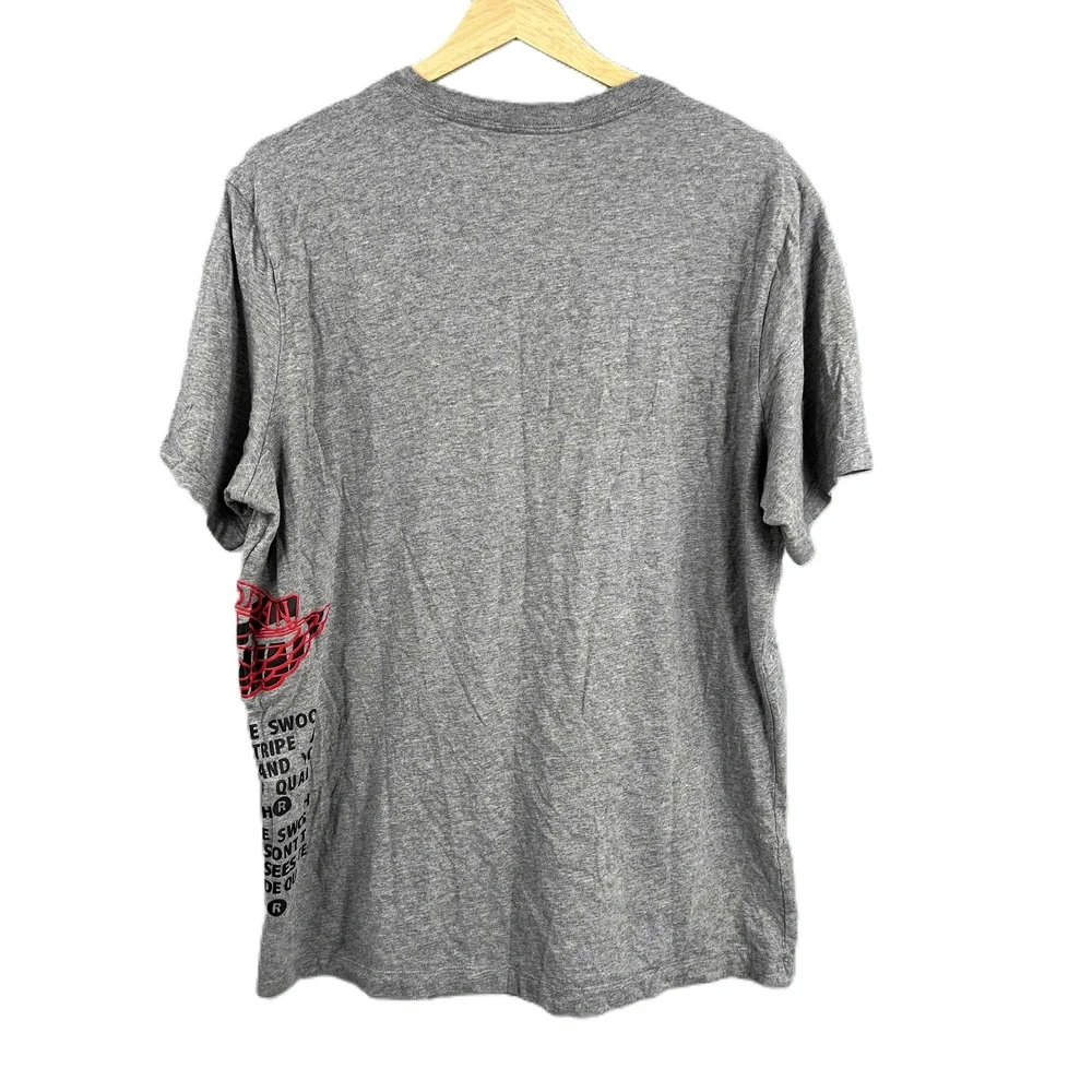 Jordan Tee Jumpman Grey Patch Detail Side Graphic Mens T-Shirt‎ Large